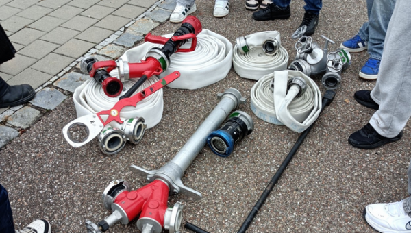 Erstes Rohr - Wasser marsch!